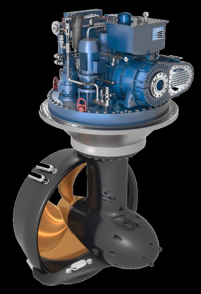 WÄRTSILÄ PROPULSION - WST SERIES The WST-series Basic ingredients: A thruster designed for River vessels inspiring a new generation A legacy in compact steerable thrusters (LIPS LCT) and offshore