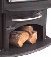 With up to 55,000 BTU s, high burn output, large firebox capacity and the reliability of having a combined heating and cooking source without the need for electricity, makes this stove a valuable