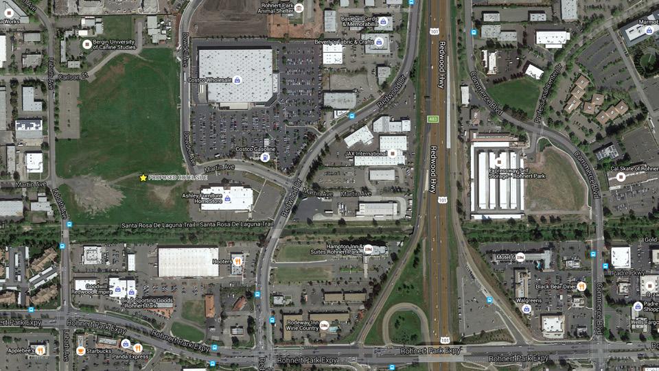 Development Summary LOCATION Rohnert Park, California 45 Minutes from San Francisco Address Zoning Classification Site Area Enclosed Building Area Building Height Building Type Suites 405 Martin