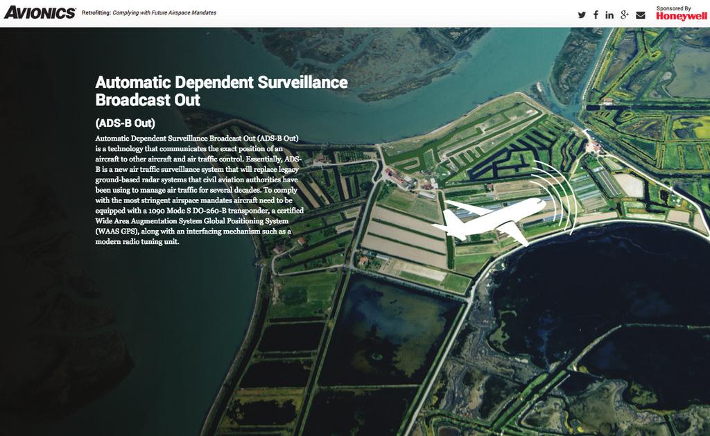 SPONSORSHIP OPPORTUNITIES INTERACTIVE FEATURES Avionics Interactive Features are the future of magazines online.