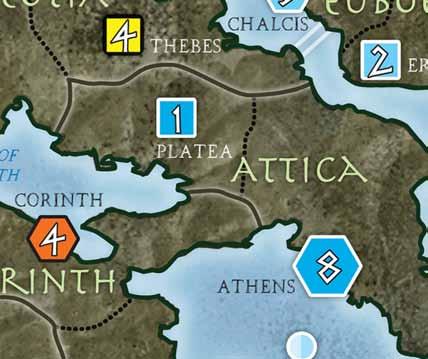 the Saronic Gulf to blockade Athens (see 8.21 and 8.22).