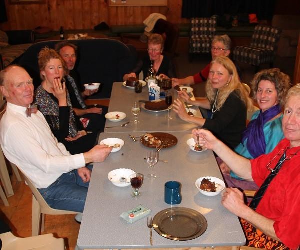 22 June saw a Formal theme Dinner (Pot Luck) & Party at the Lodge. Mulled wine.. Great food Great company made it a memorable night.