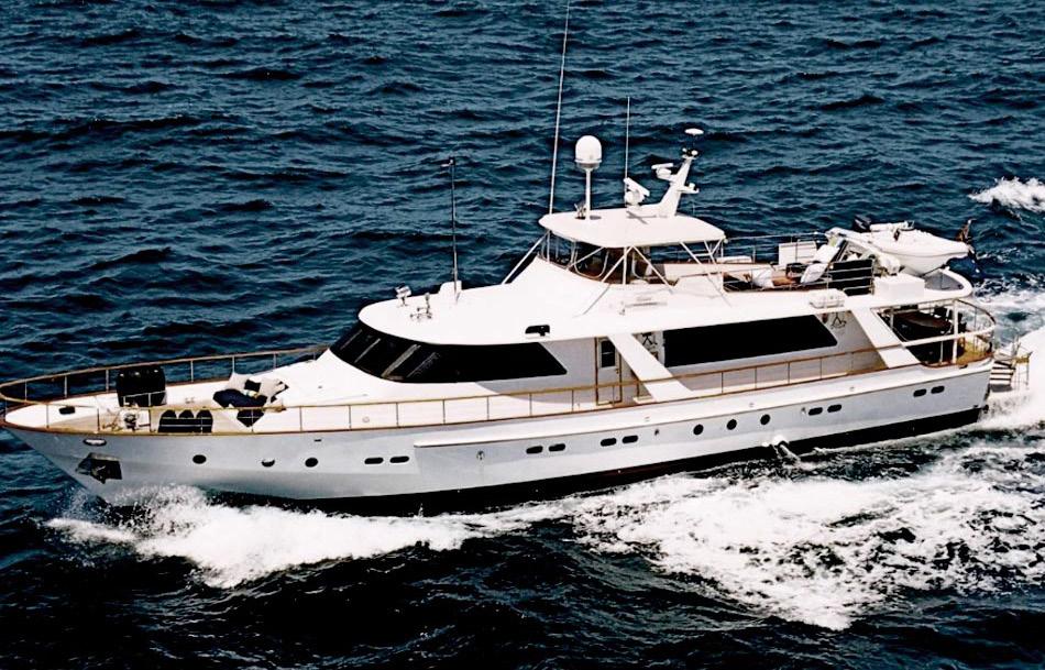 Passengers: 45 Luxury awaits you aboard this stylishly appointed Italian built motor yacht.