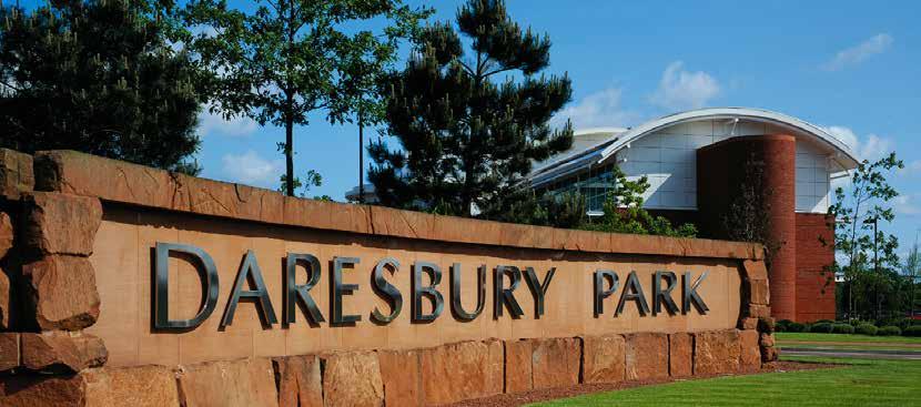 5. DARESBURY PARK Daresbury Park, situated adjacent to M56 Junction 11, is a 225 acre high quality business park which is home to head office, financial services and high tech operations.