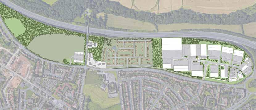 6. EARLSFIELD PARK Earlsfield Park is a new major development that will bring new jobs and homes located close to Junction 2 of the M57 directly south of the Knowsley Estate.