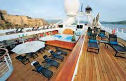 Among Travel + Leisure magazine s World s Best Cruise Lines, this small ship can dock in ports inaccessible to larger vessels and celebrates