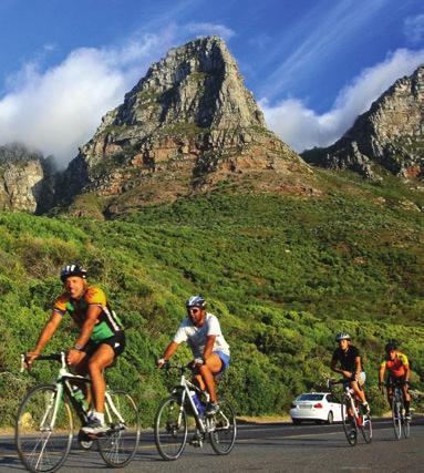 From AU$1,680*/NZ$1,800* pp twin share OUTDOOR PLAYGROUND CYCLING THE CAPE & WINELANDS 12 DAY PACKAGE Renowned as one of the most beautiful places on earth, Cape Town and its surrounds provide a