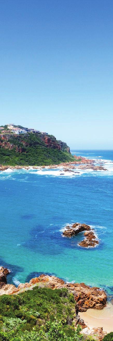 GROOTBOS PRIVATE NATURE RESERVE Nestled between mountain and sea, Grootbos Private Nature Reserve is a 5-star eco-paradise showcasing the incredible flora and marine life of the southern tip of