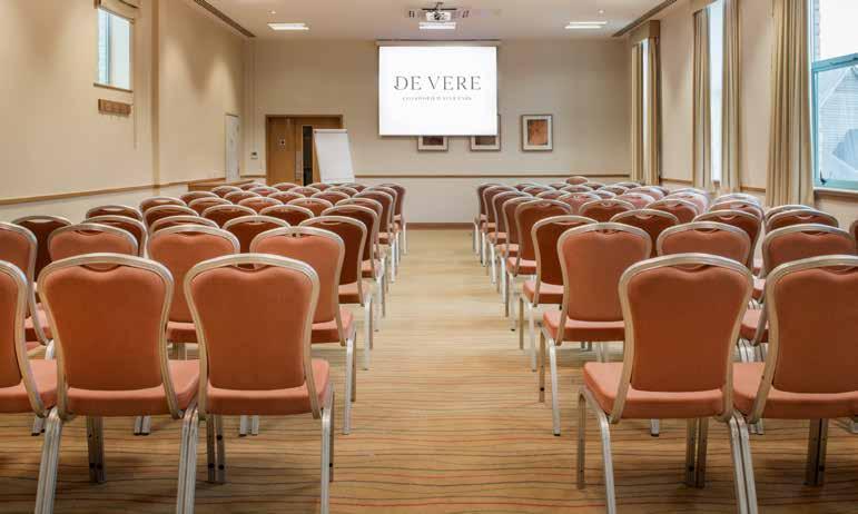 Here you ll find all the technology you need to deliver engaging presentations, with a built-in projector and screen, plus free superfast Wi-Fi.