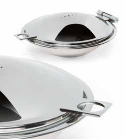 (lt) Oyster Chafer for induction High Humidity Induction Ready Porcelain food pan, 1/1 LT-0010 Ø 36 h 6,7 3,5 Porcelain food pan, 1/2 w/separator LT- 0011 Ø 36 h 5,7 2,6 IDEAL