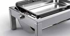available with an electric heating plate or chafing fuel burner. Contact us for more information.