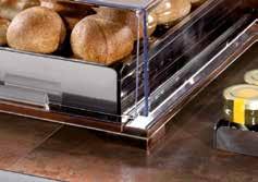COOLING COOKING WARMING Electric Bread Warming Unit DOTS FINISH* NEW ICE FINISH* OBLONG WARMING TRAY, 1/1, WITH ELECTRIC