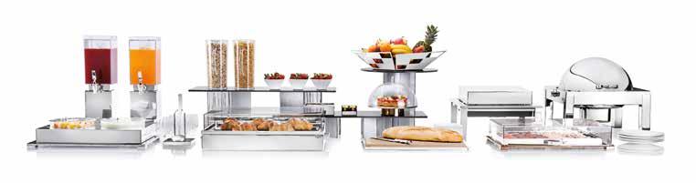 La Tavola Wonderbuffet collection...4 Warming & Cooling Function...52 Market Elevations...88 Buffet Essentials...156 Warming & Cooling Plate...52 City Market stands...90 Display Trays.