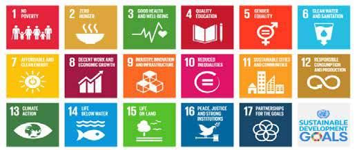 Figure 1.4.6. The 17 Sustainable Develpment Goals. Source - UN. Specific targets have been developed for each goal to help operationalize them, and for coral reefs, Targets 14.2, 14.3 and 14.