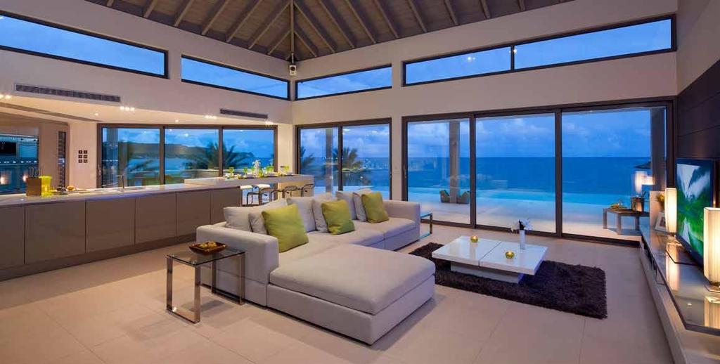THE VILLAS The Daniel Bay villas comprise of six bedrooms and eight