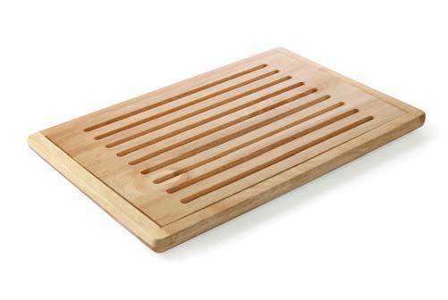 530x325x(H)45 GN 1/1 CARVING BOARD Solid beech wood Grooved