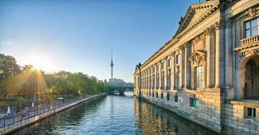 daily buffet breakfast and city tax Regular City Circle tour (Hop on/hop off bus service for 24 hours) with English audio guide Regular bus excursion to Potsdam with English and German speaking tour