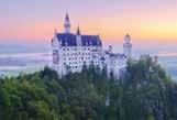 daily buffet breakfast Regular City tour in Munich (Hop on/hop off bus service) with English audio guide Regular excursion to Neuschwanstein and Linderhof Castles with English speaking guide