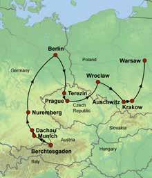 Courtroom 600, Nuremberg / Germany History: World War II in Germany and Poland Package I: From Munich to Berlin Day 1 Munich In the morning visit the city of Munich and its most important monuments