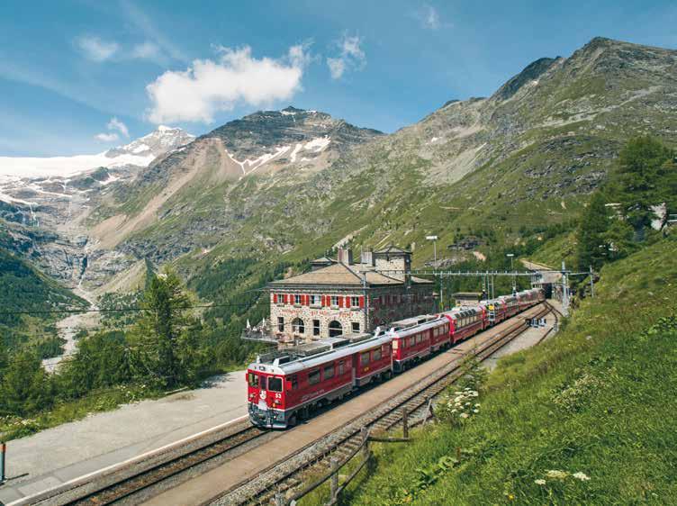 Bernina Express / Switzerland By Train through the Swiss Mountains Day 1 Zurich Arrival in Zurich.