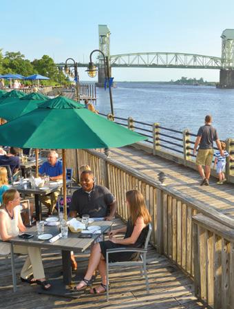 INSPIRING MEETINGS START WITH INSPIRING SETTINGS With an award-winning, bustling riverfront, National Register Historic District and nearby island beaches, people are naturally drawn to, N.C.