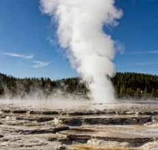 Yellowstone Couples Adventure Package Adventure Package YELLOWSTONE WITH A DASH OF GRANT TETONS Based at the renown Old Faithful Inn, enjoy guided Yellowstone touring in one of our vintage 1930 s
