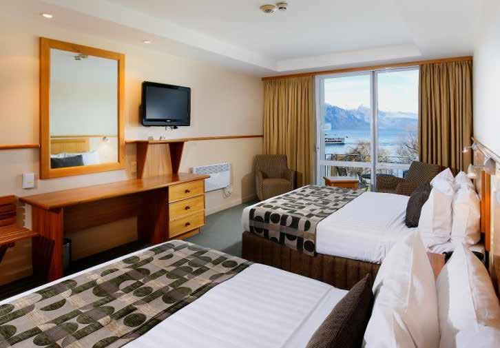 FREE WIFI THE RYDGES DELUXE LAKEVIEW TWIN NZ$239 per night NZ$339 per night Ensuite Sky