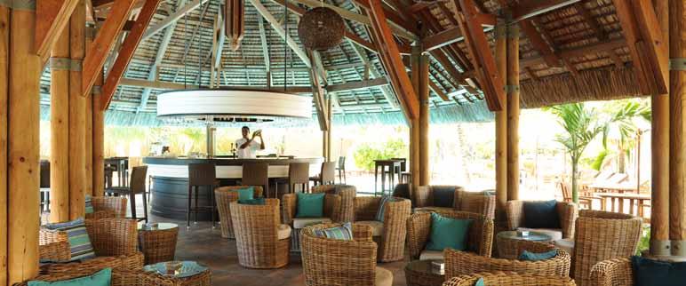 restaurants & bars RESTAURANTS La Paillote Seats: 200 Cuisine: local and international Breakfast: buffet from 07:00 to 10:00 Lunch: live cooking buffet or table d hôte between 12:00 and 14:30 or