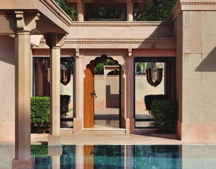 courtyard with an outdoor dining area Located on the ground floor near the main pool Garden Haveli Suite Located on the ground floor, near the pool, with views of the garden Private terrace and