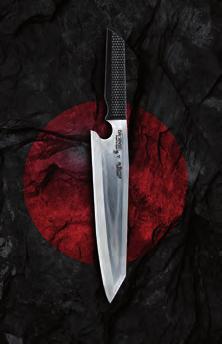 of Japanese and French blade history and technology Stainless steel ZA-18 damascus blade 13 layers clad forged in Japan= hard edge (HRC60) and tough blade L I M I T E D E D I T I O N Ref. 4260.