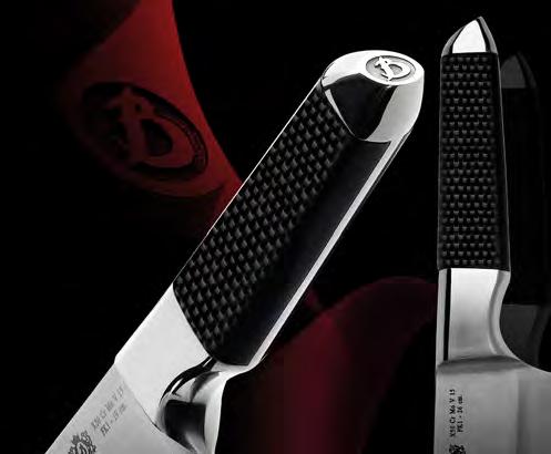 Knife FIBRE KARBON 1 Carbon fibre made in France = light and extremely strong One-piece
