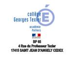 Georges Texier, Saint-Jean d Angély, France Centre de Culture Européenne, Saint Jean