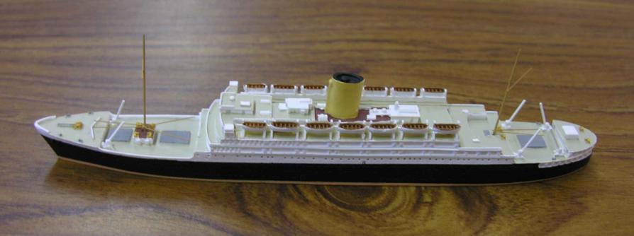 WMS (WIRRAL MINIATURE SHIPS) Originally selling assembled & painted Len Jordan models using at one time the trade name Britannic, WMS are now producing their own resin