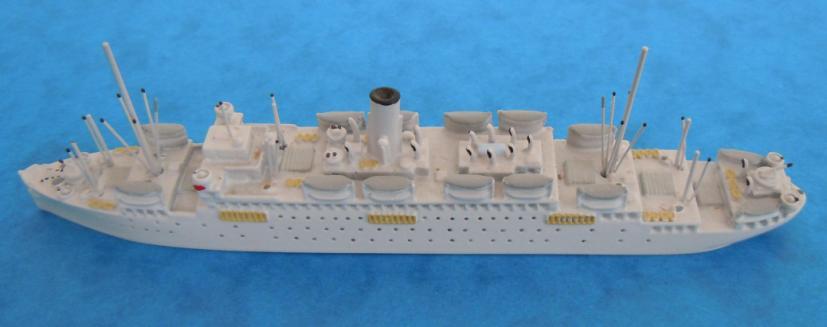 produced by CM-KR and Len Jordan resepectively. Note that HM297 is catalogued as Alaunia but as a troopship she can only be Ascania. Sadly the maker of this range died in 2002.