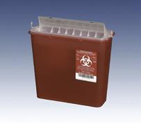 Its small footprint is perfect for placement in a fume hood or bench top. SWC-002R The latching lid with gasket significantly reduces emissions of solvent-soaked waste.
