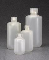 Plastic Bottles & Containers Fluorinated Bottles and Carboys NALGENE Nalgene Fluorinated HDPE containers resist permeation, paneling, odor emission and fragrance loss.