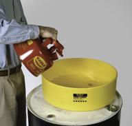 Drum Funnels Metal Drum Funnels Steel Safety Drum Funnels are ideal for use with solvent, thinner, oil and paint wastes.