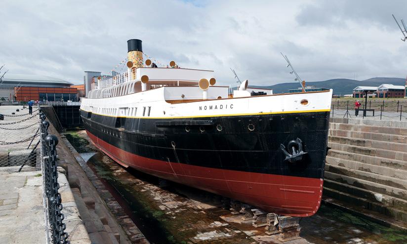 SS Nomadic Tour Type: Self-guided Tour Duration: 60 minutes Known as Titanic s little sister, SS Nomadic has been restored to her former glory and is the world s
