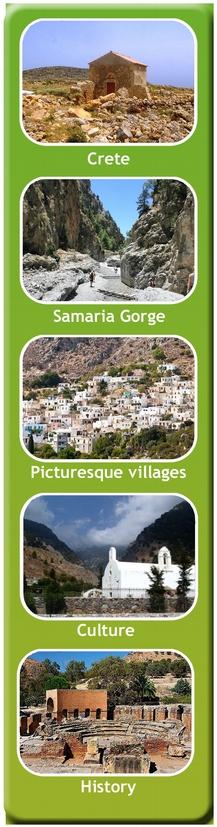 Tue 5th June : Samaria Gorge Early start! The Samaria Gorge is Crete s best known natural feature and certainly the most popular walk on the island.