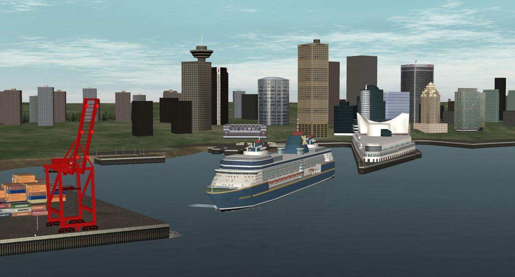 Manoeuvring Feasibility Study Berthing and Unberthing Canada Place Centerm Expansion Maritime Simulation and Resource