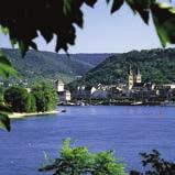 18 CONTINENTAL EUROPE THE RHINE VALLEY The romantic Rhine Valley is a place of myths and legends, offering a dramatic and varied landscape with historic towns, pretty villages and terraced vineyards