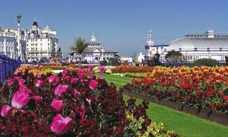 88 ENGLAND & WALES EASTBOURNE & THE SOUTH COAST Eastbourne is one of England s most elegant seaside resorts with a wide promenade extending along the broad shingle beach sheltered by the cliffs of