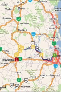 Brisbane to Toowoomba Lakes Drive Enjoy picturesque scenery, charming country towns and quirky gift shops on this scenic tour from Brisbane to Toowoomba taking in Wivenhoe, Cressbrook and