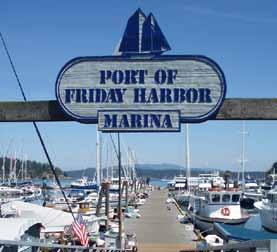 Enjoy the waterfront walk down to the Port of Friday Harbor, appreciating the Coast Salish "Portals of Welcome" artwork and the many visiting yachts and boats from around the world.