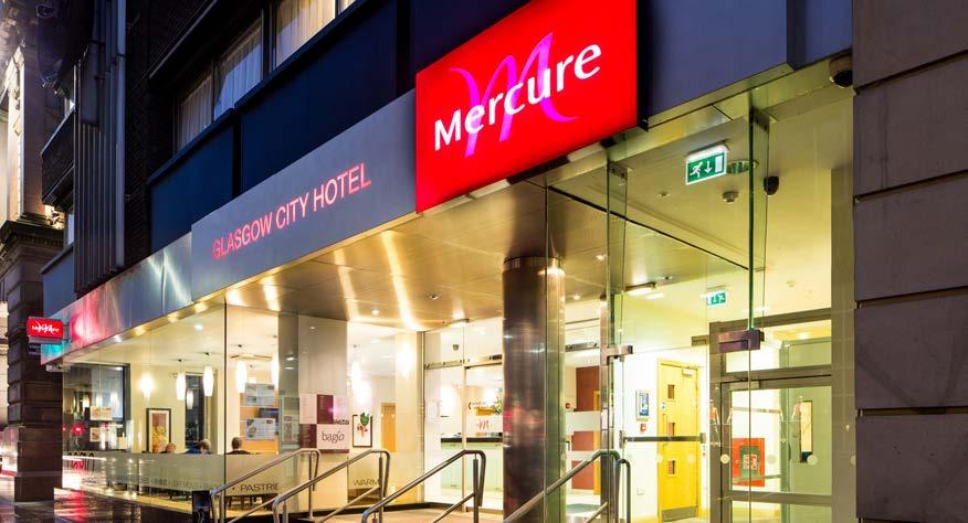 Mercure Glasgow City 201 Ingram St, Glasgow G1 1DQ Special Hotel Rates 2018 The Mercure Glasgow City is located on Ingram Street, Glasgow s most exclusive fashion boulevard just metres from the