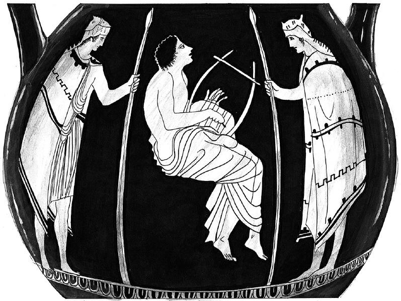 It may be that in the early, lost version of the myth, Orpheus succeeded in winning back his wife. But this is not so in the familiar, later version.