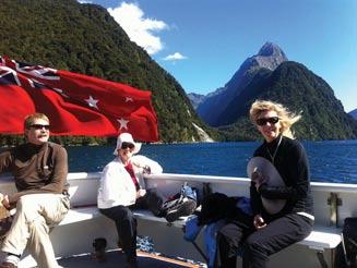 This afternoon we are in no rush, we certainly want to savor our journey into the heart of Fiordland National Park.