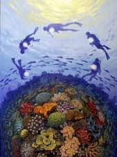 [ 4 ] International year of the reef Bringing the Light, 2008 (38 x 28, oil on canvas), Troy Hotard This report is a compilation of accomplishments, highlighting only a few examples of activities