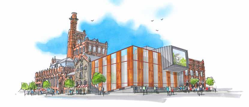 4. CAINS BREWERY VILLAGE Brewery Village Ltd has been granted outline planning permission for 1 million sq ft residential led mixed use development on the site of the former Robert Cain brewery in