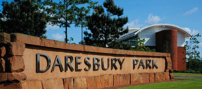 6. DARESBURY PARK Daresbury Park, situated adjacent to M56 Junction 11, is a 225 acre high quality business park which is home to head office, financial services and high tech operations.